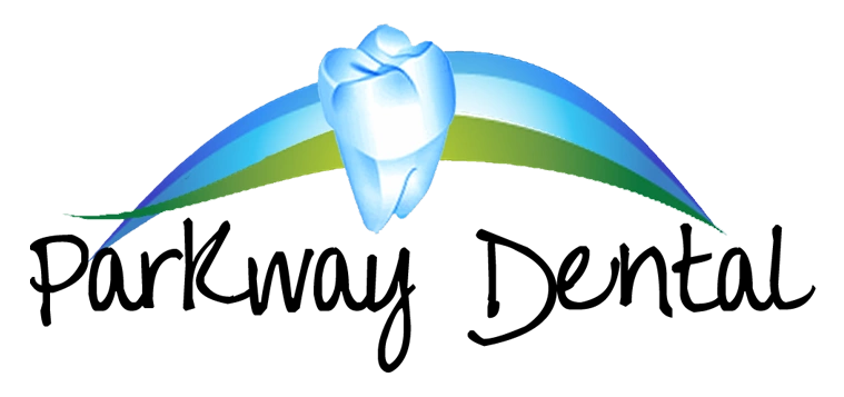Blue rose with green and blue arcs.